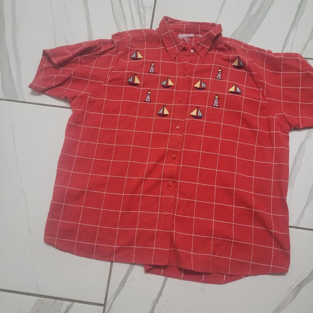 Unbranded Women's Red Shirt